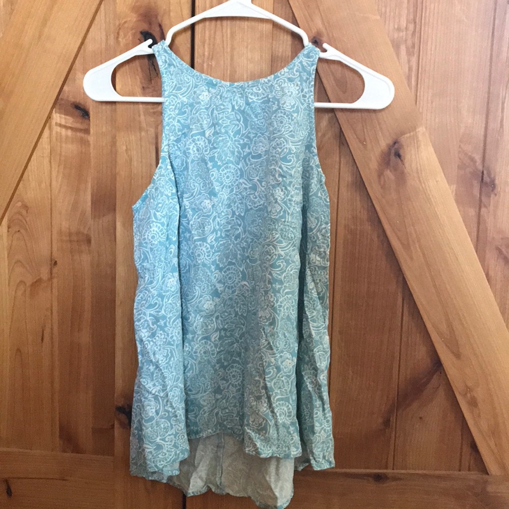 Hi Neck Tank Top